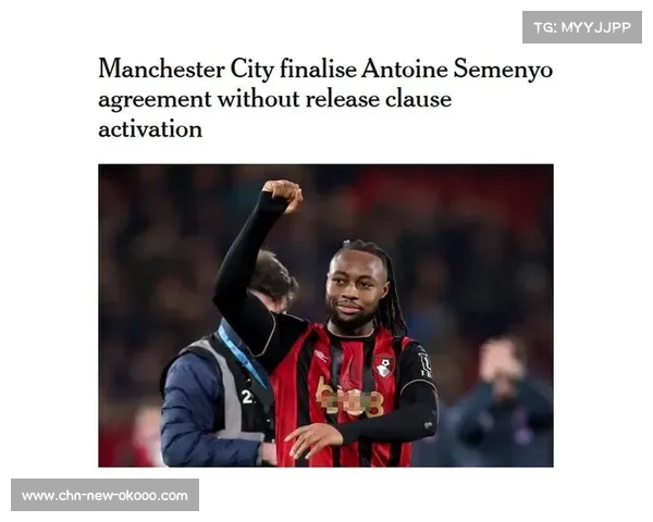 冬窗新援塞门约两战两球，为曼城进攻注入新活力